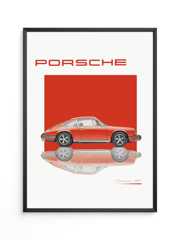 Porsche 911 Klassisch Rot
