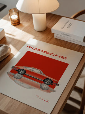 Porsche 911 Klassisch Rot