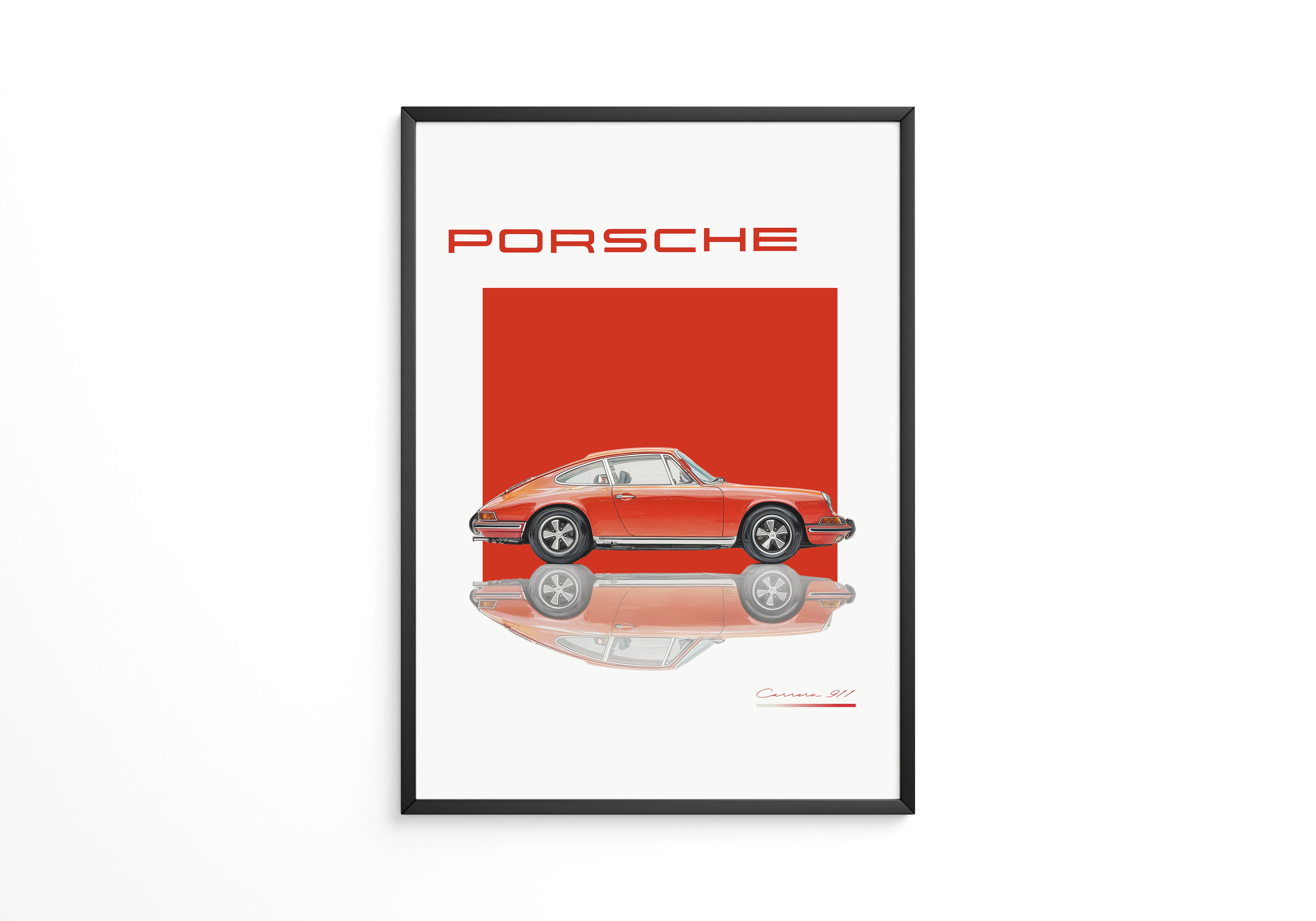 Porsche 911 Klassisch Rot