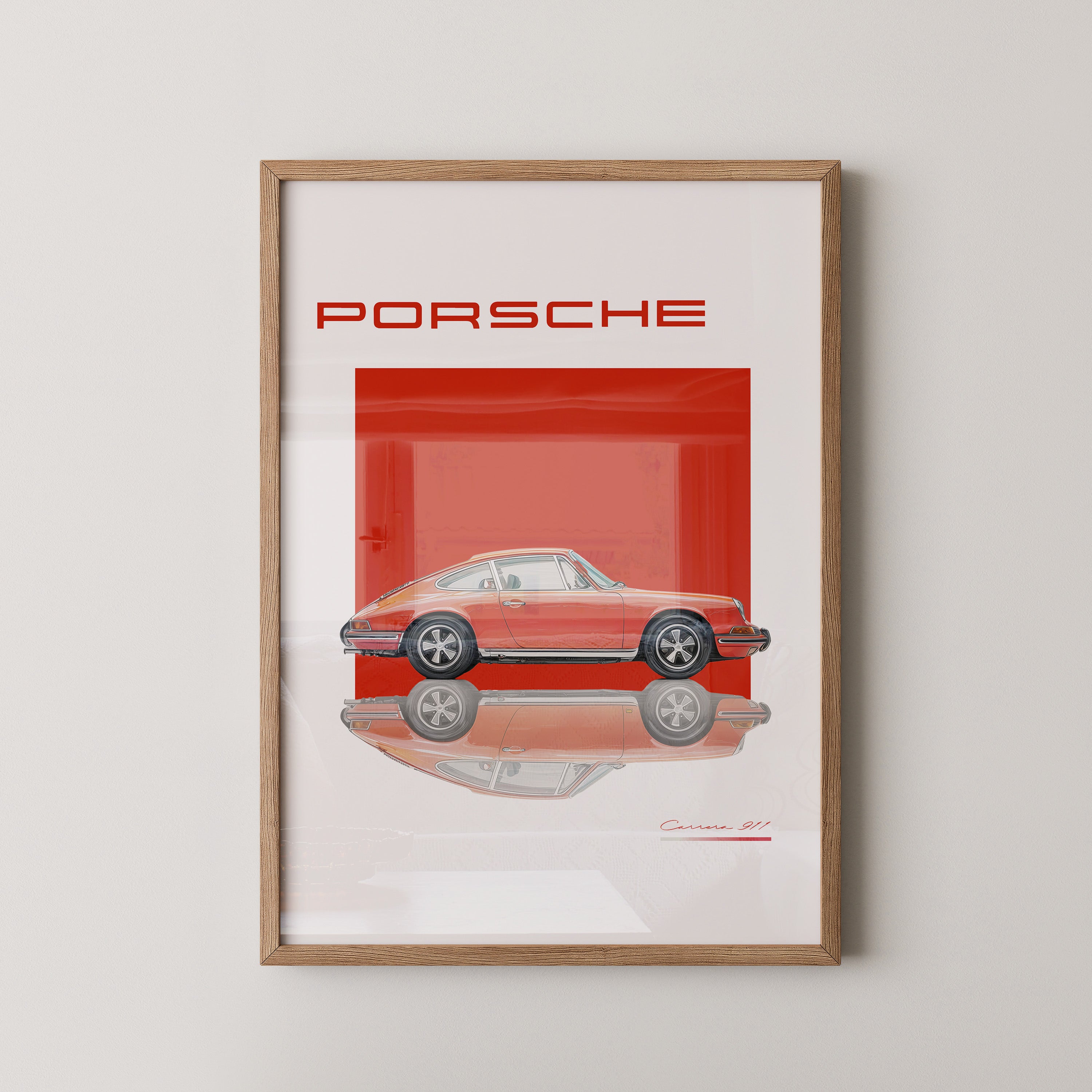 Porsche 911 Klassisch Rot