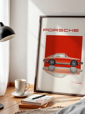 Porsche 911 Klassisch Rot