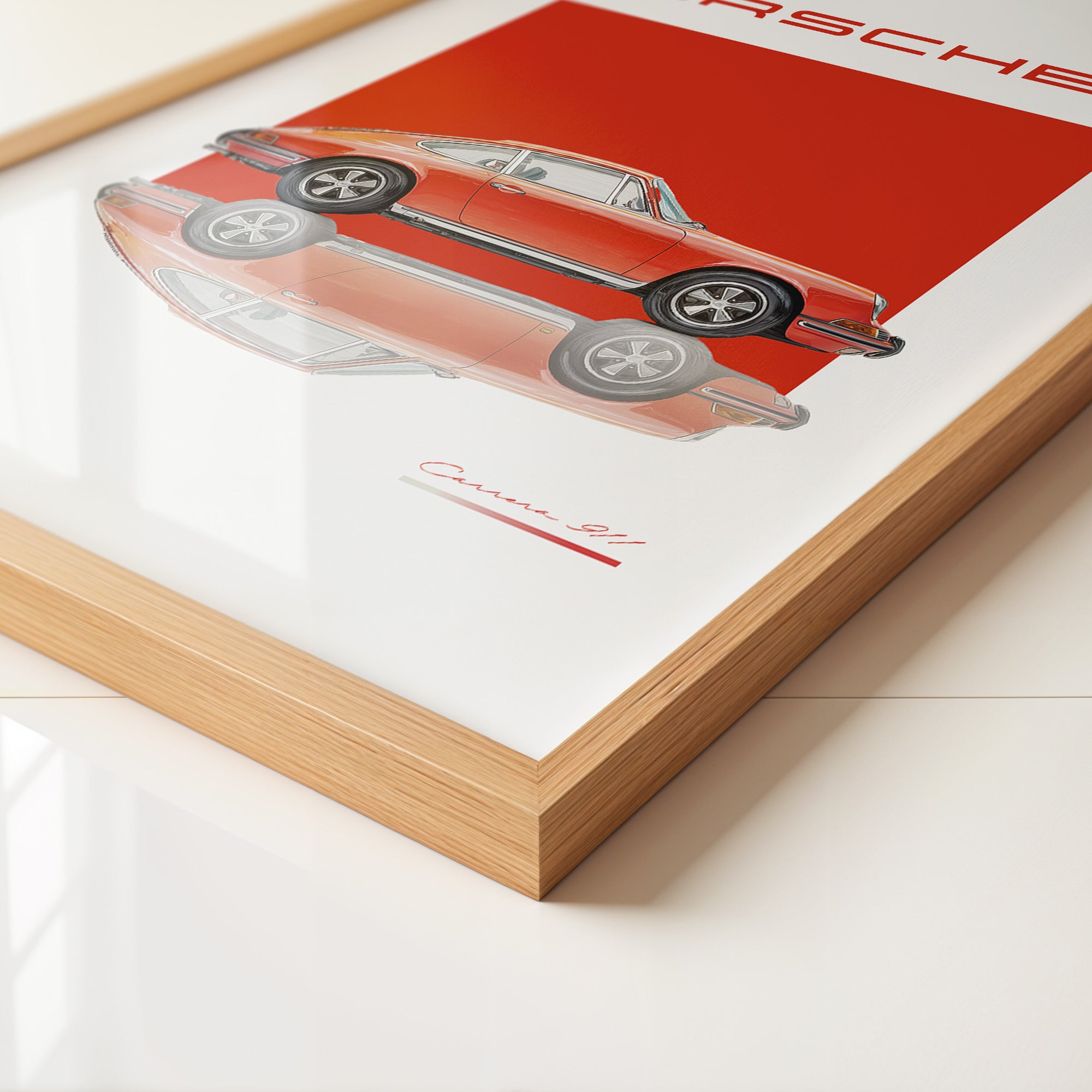 Porsche 911 Klassisch Rot