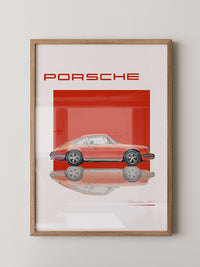 Porsche 911 Klassisch Rot
