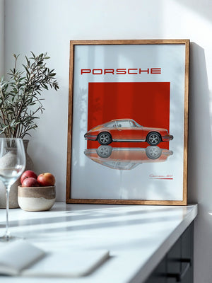 Porsche 911 Klassisch Rot