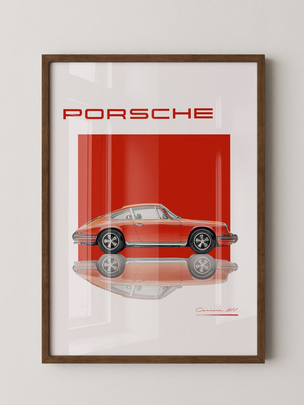 Porsche 911 Klassisch Rot