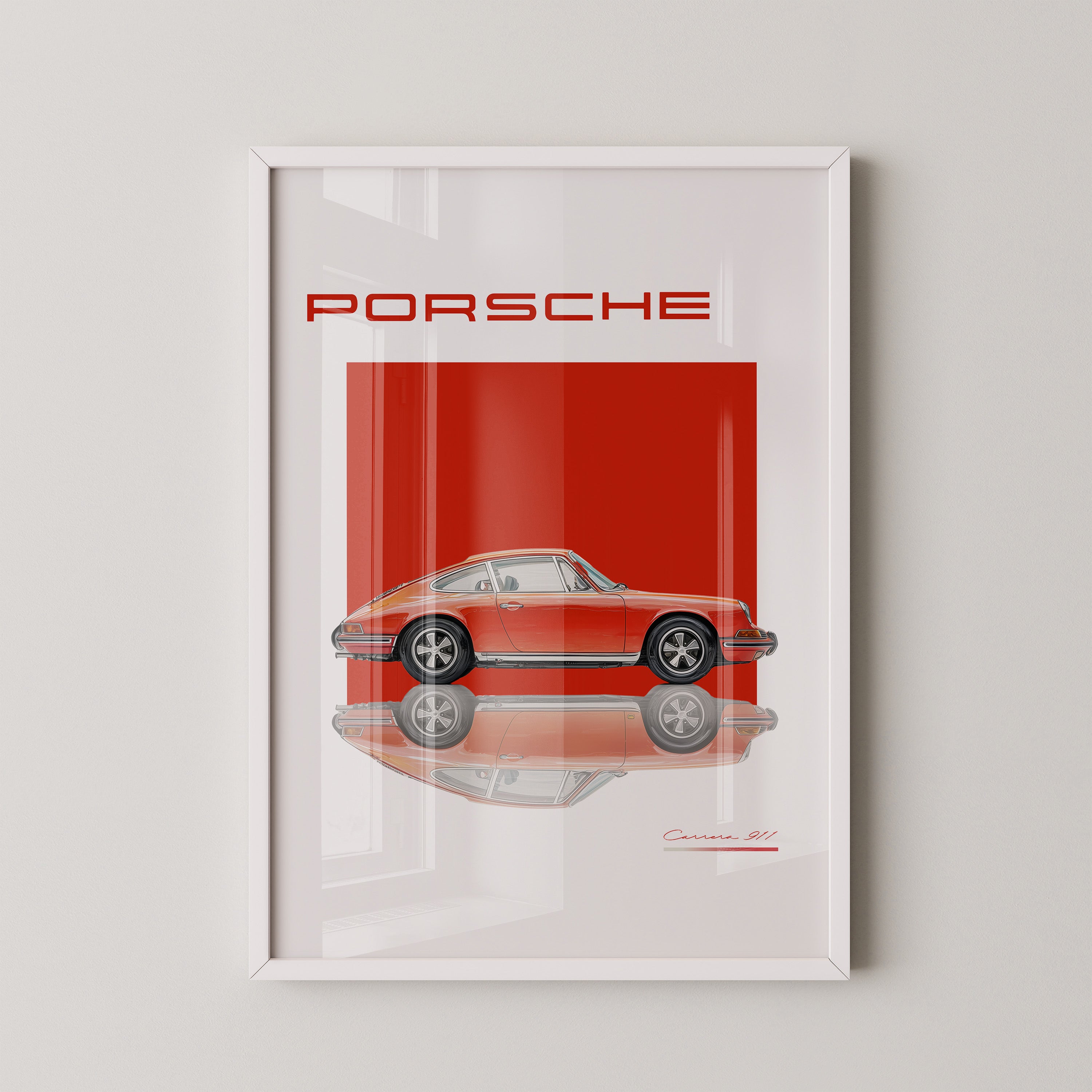 Porsche 911 Klassisch Rot