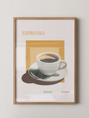 Espresso Tasse Retro-Look