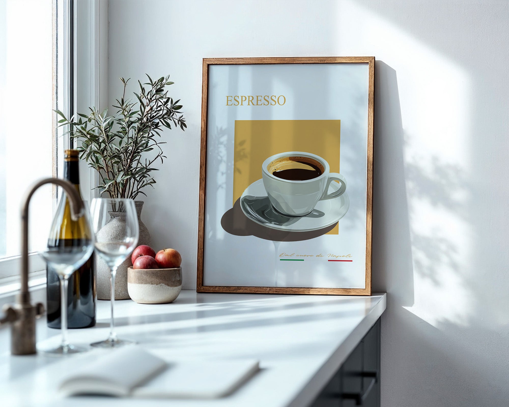 Espresso Tasse Retro-Look