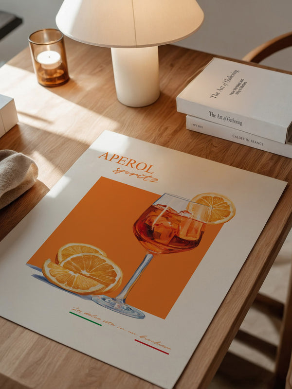 Aperol Spritz Sommerlich Orangetöne