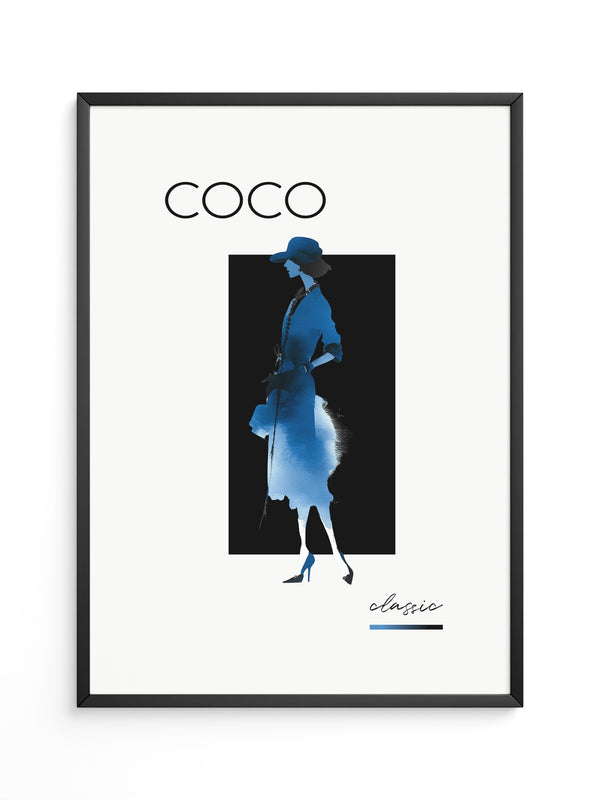 Coco Silhouette Blau
