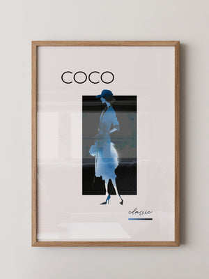 Coco Silhouette Blau