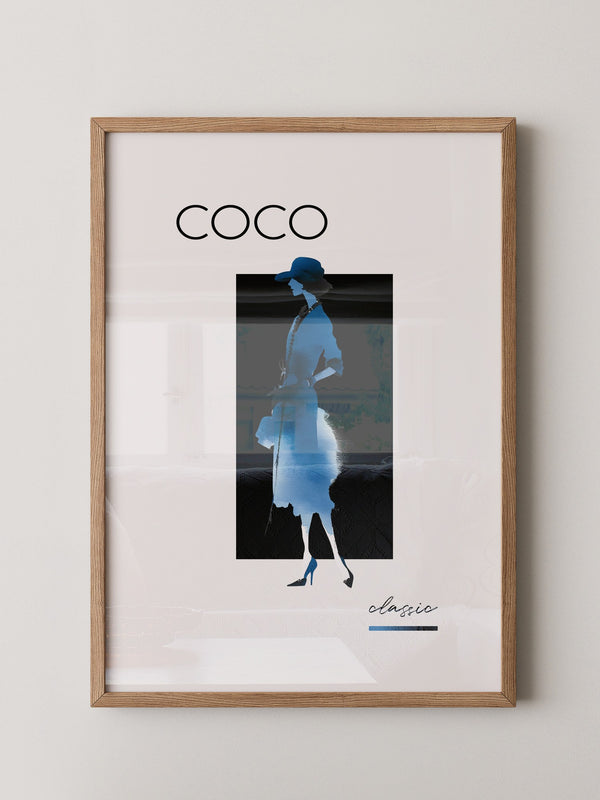Coco Silhouette Blau