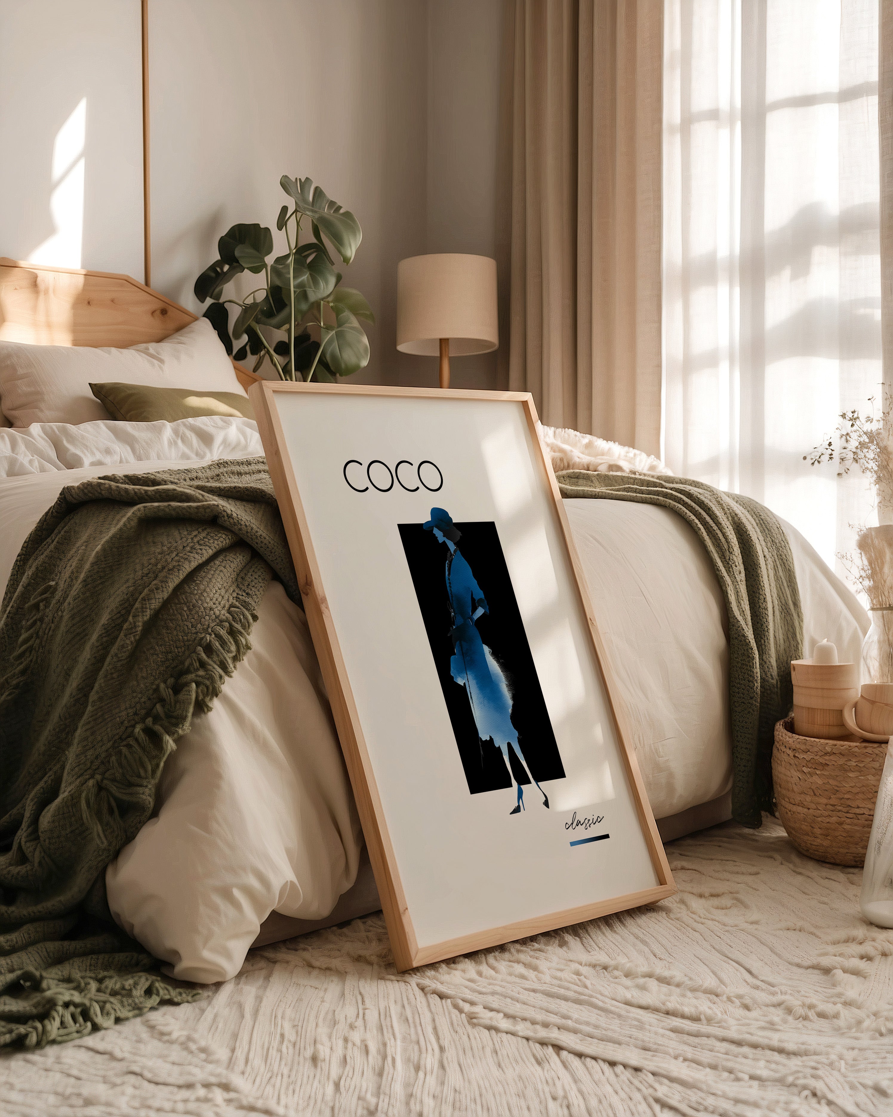 Coco Silhouette Blau