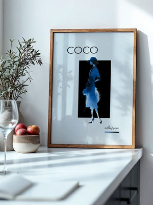 Coco Silhouette Blau