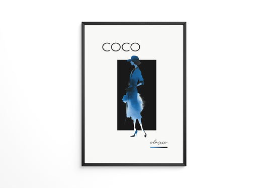 Coco Silhouette Blau