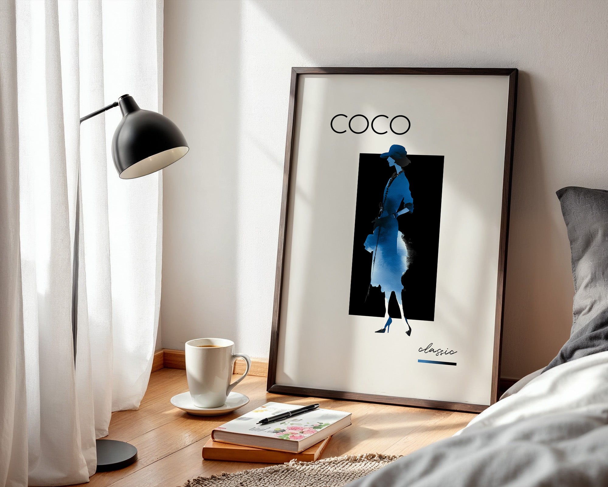 Coco Silhouette Blau
