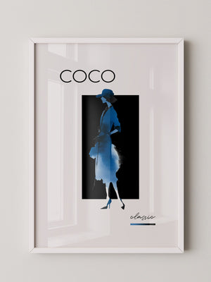 Coco Silhouette Blau