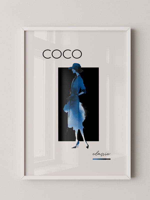 Coco Silhouette Blau