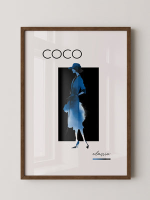 Coco Silhouette Blau