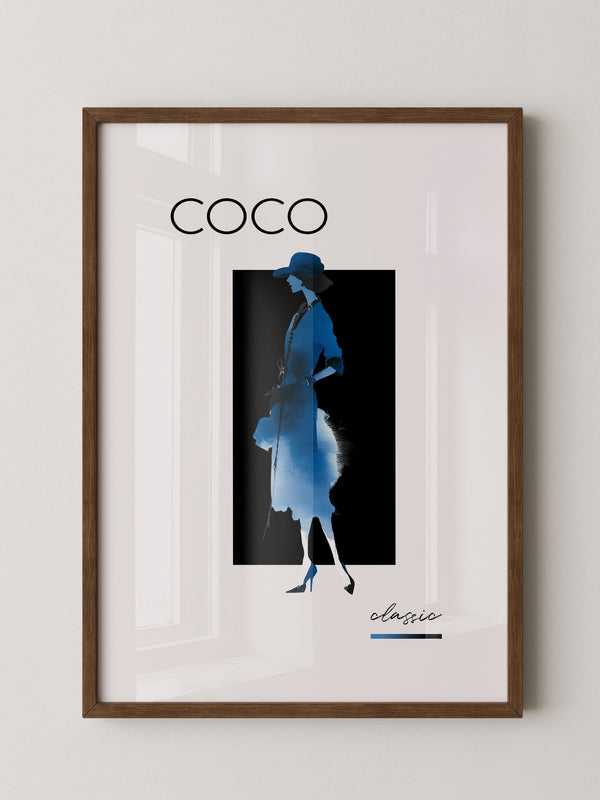 Coco Silhouette Blau
