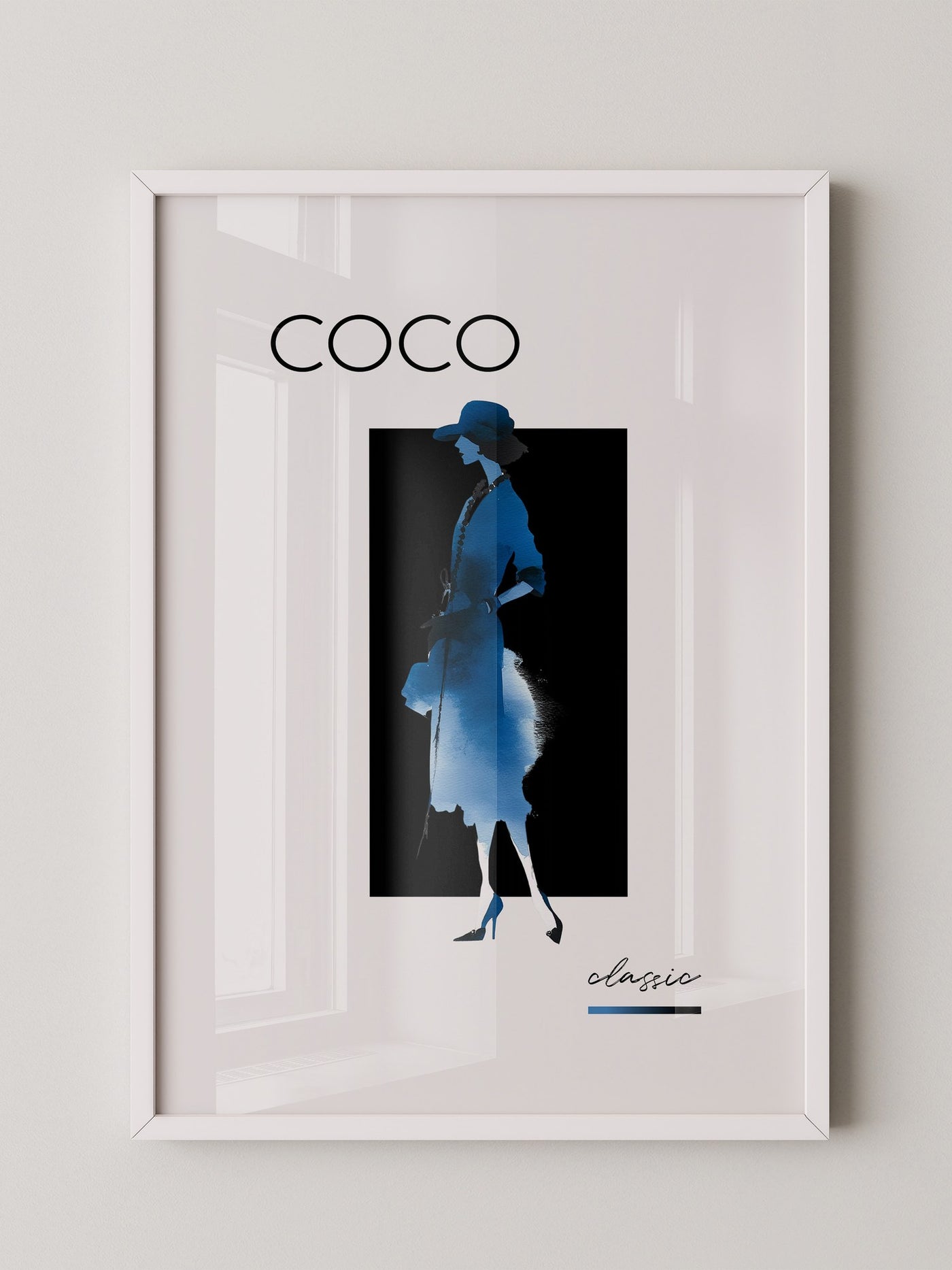 Coco Silhouette Blau