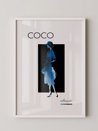 Coco Silhouette Blau