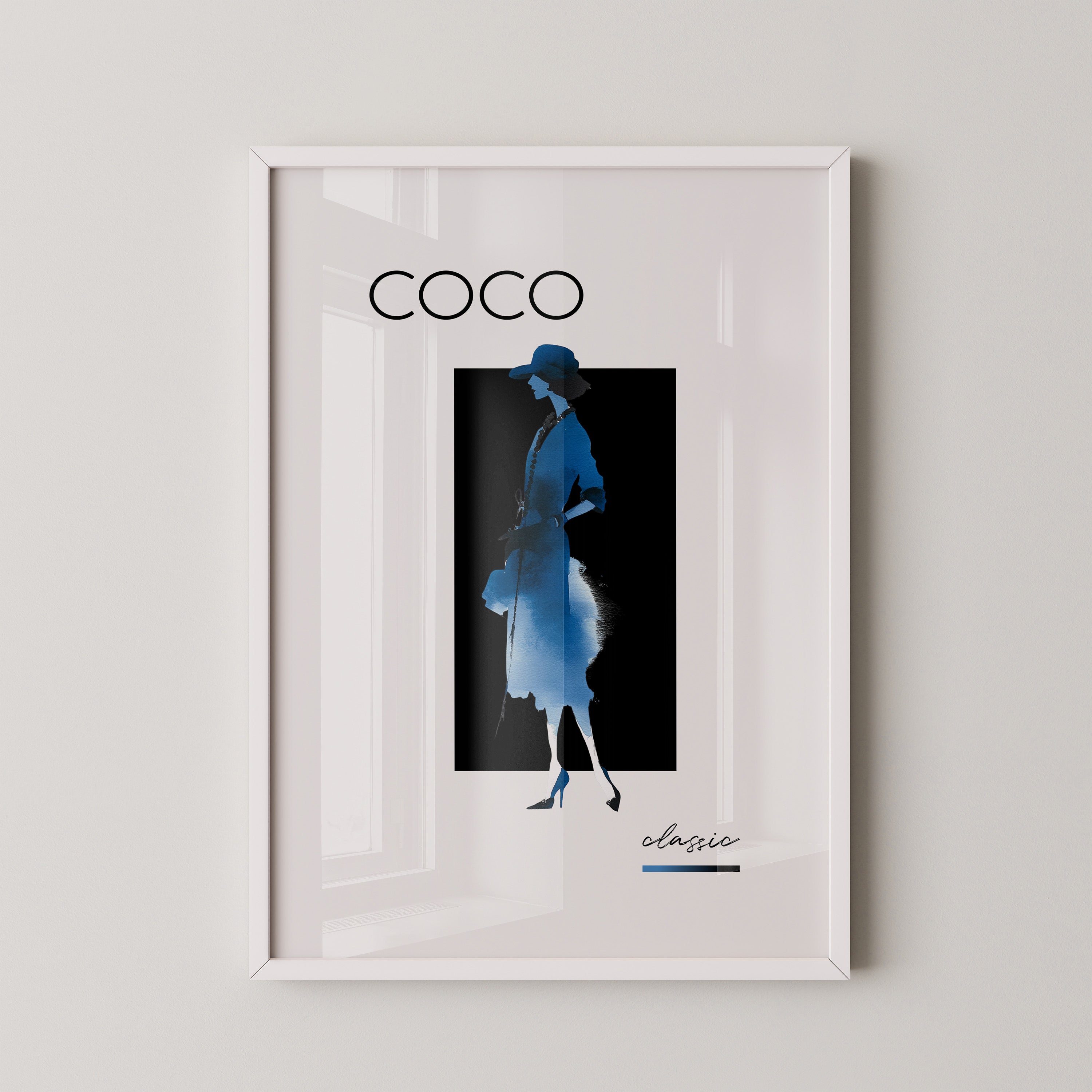 Coco Silhouette Blau
