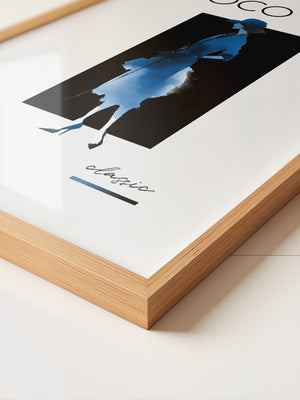 Coco Silhouette Blau