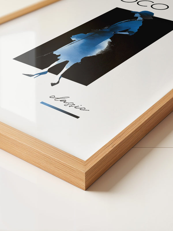 Coco Silhouette Blau