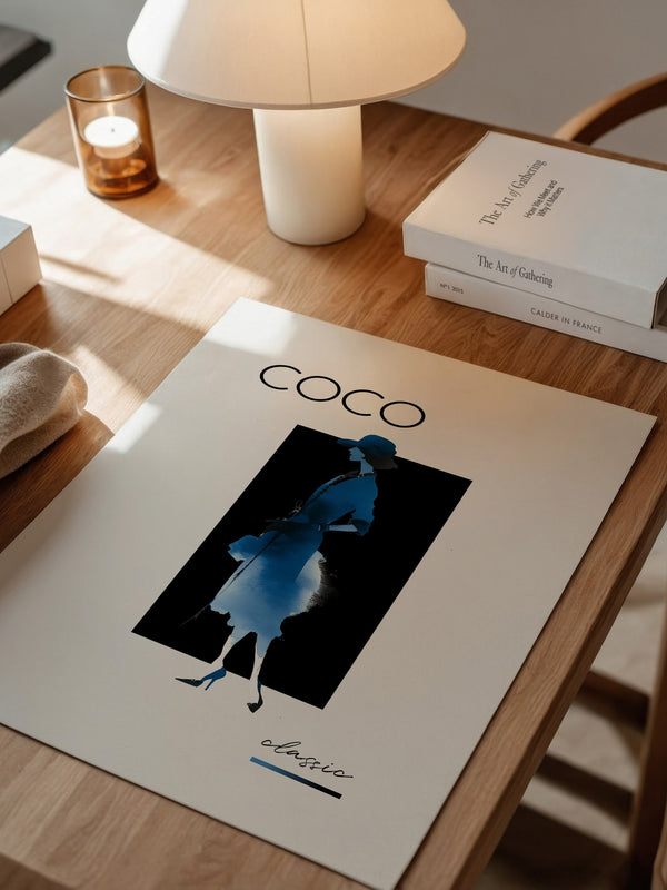Coco Silhouette Blau