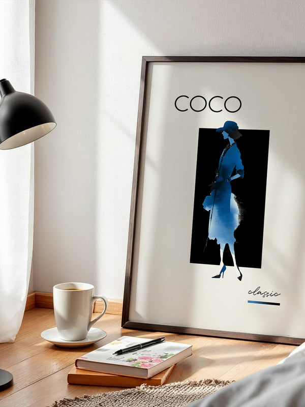 Coco Silhouette Blau