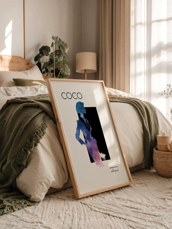 Coco Silhouette Aquarellfarben