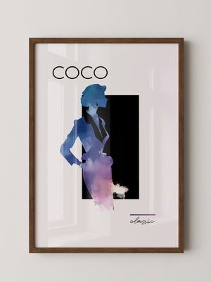 Coco Silhouette Aquarellfarben