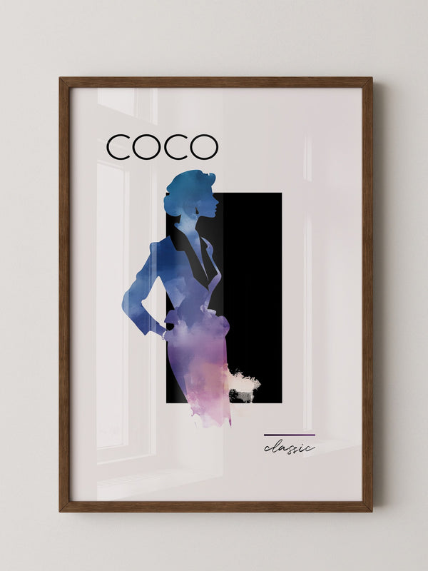 Coco Silhouette Aquarellfarben