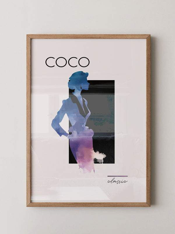 Coco Silhouette Aquarellfarben