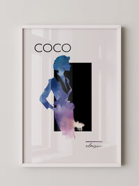 Coco Silhouette Aquarellfarben