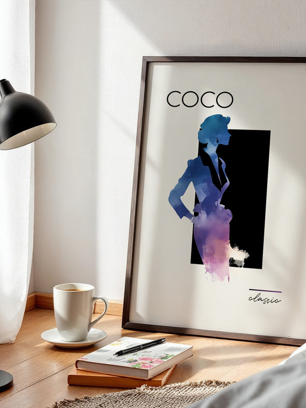Coco Silhouette Aquarellfarben