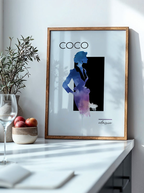 Coco Silhouette Aquarellfarben