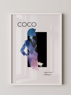 Coco Silhouette Aquarellfarben