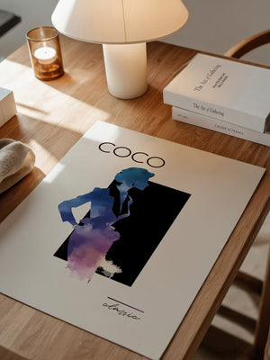 Coco Silhouette Aquarellfarben
