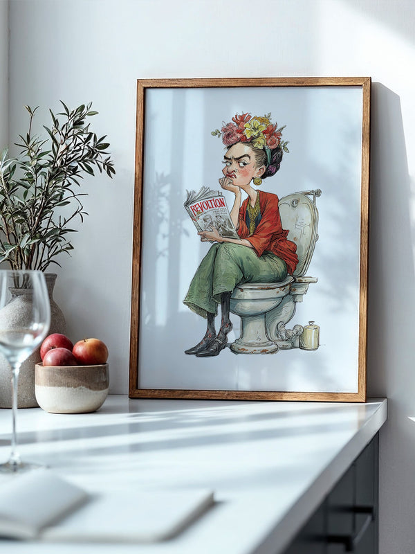 Revolution Magazin Karikatur Blumen