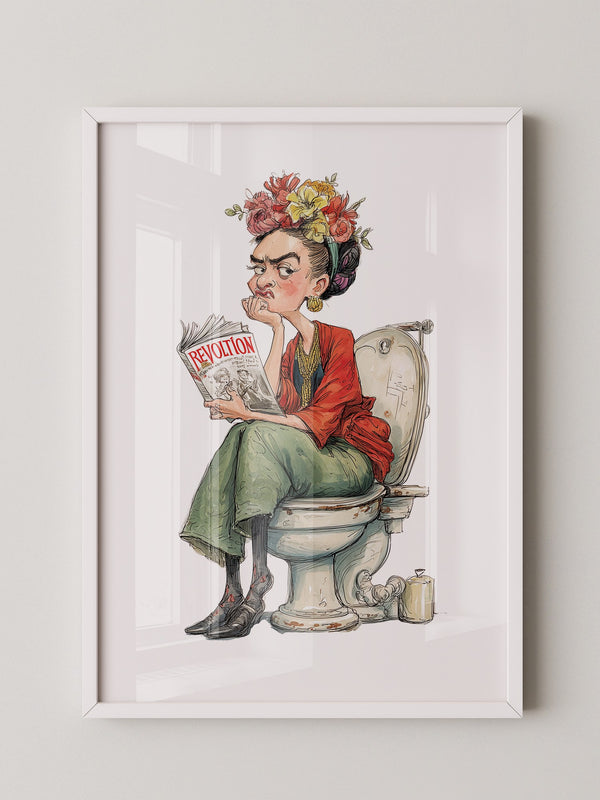 Revolution Magazin Karikatur Blumen