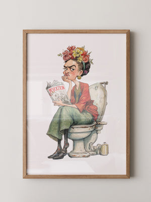 Revolution Magazin Karikatur Blumen
