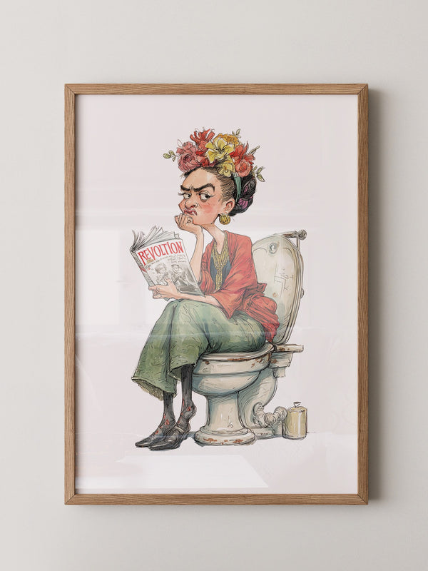 Revolution Magazin Karikatur Blumen