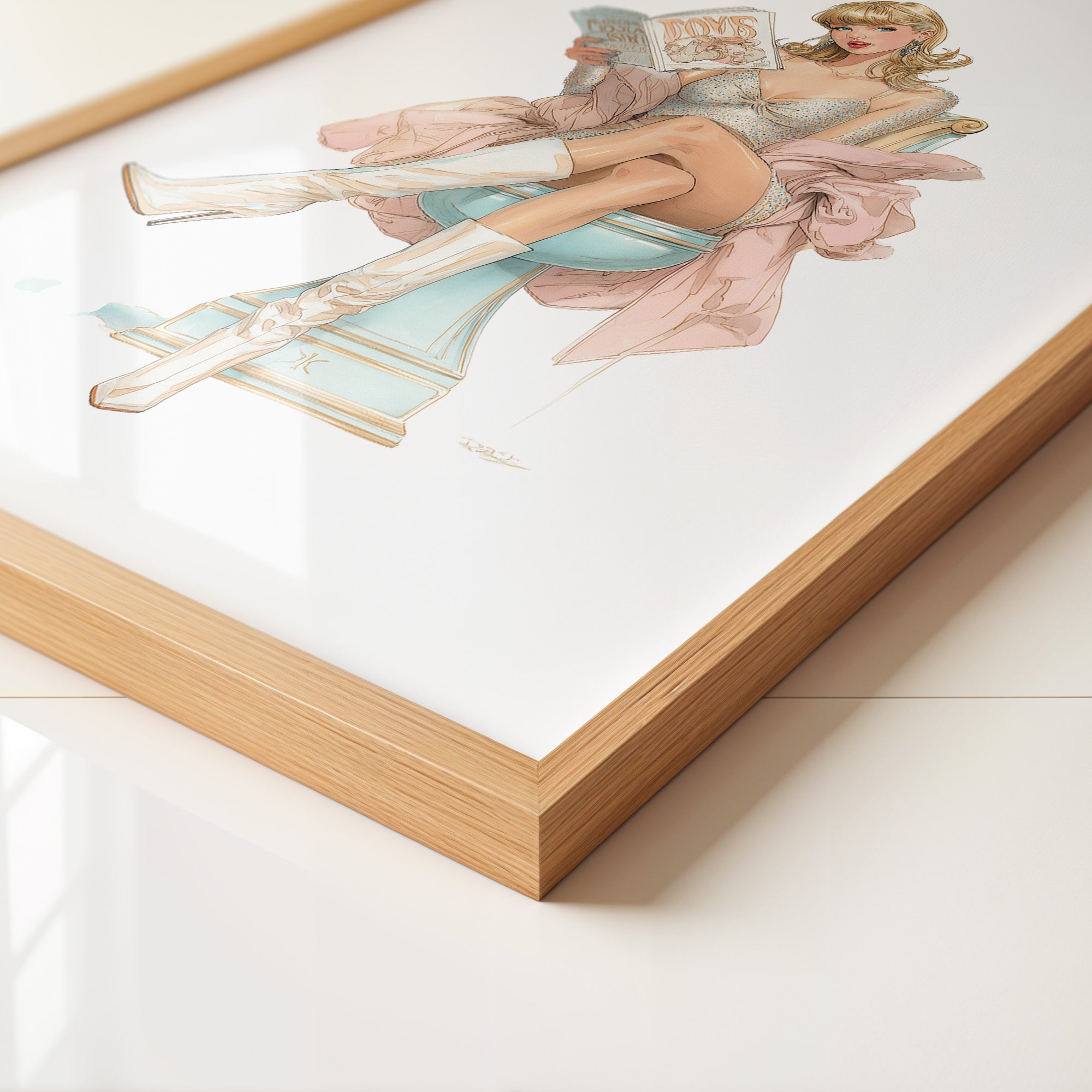 Zeitschrift Frau Retrostil