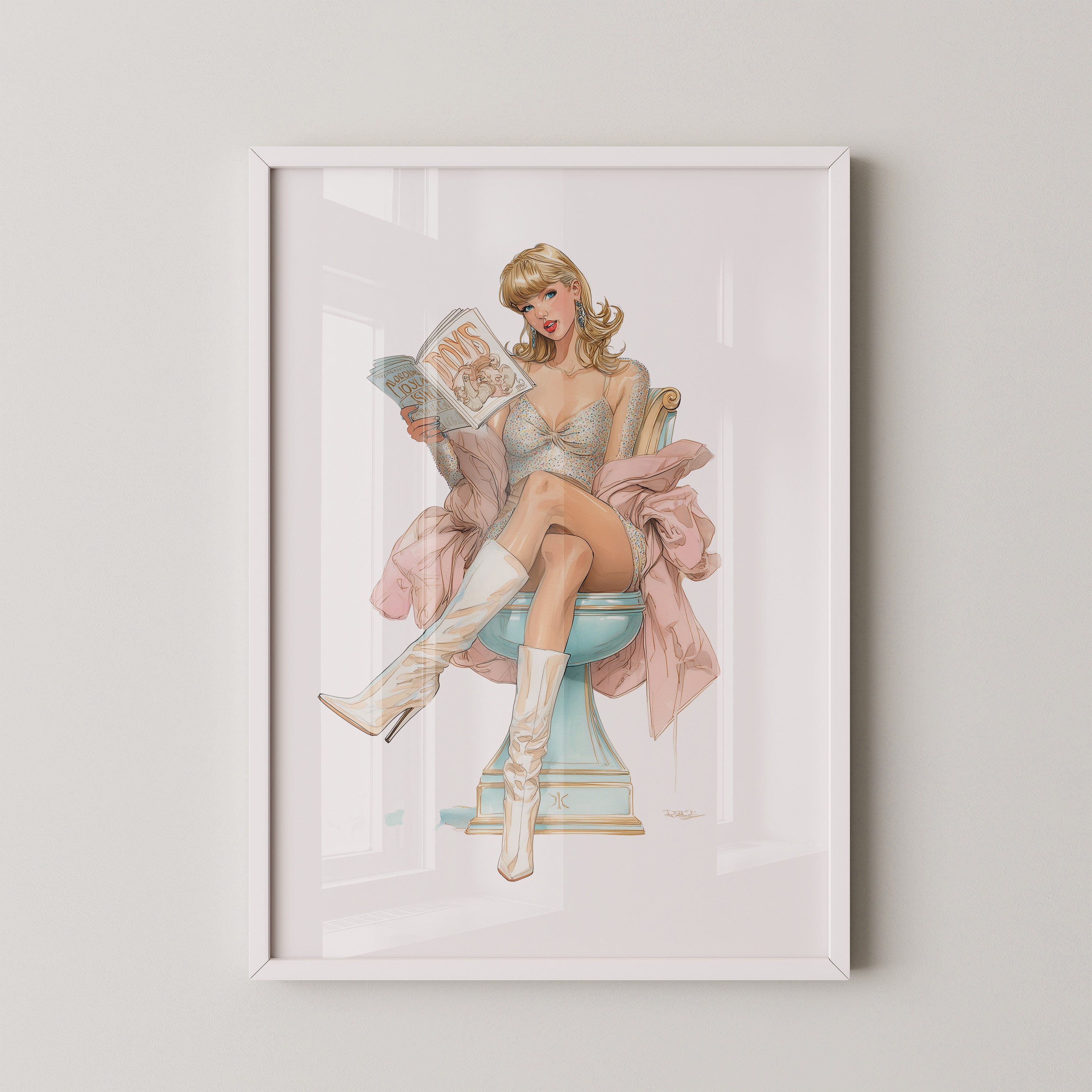 Zeitschrift Frau Retrostil