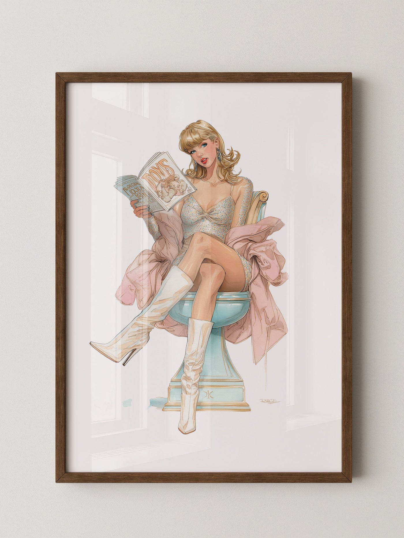 Zeitschrift Frau Retrostil
