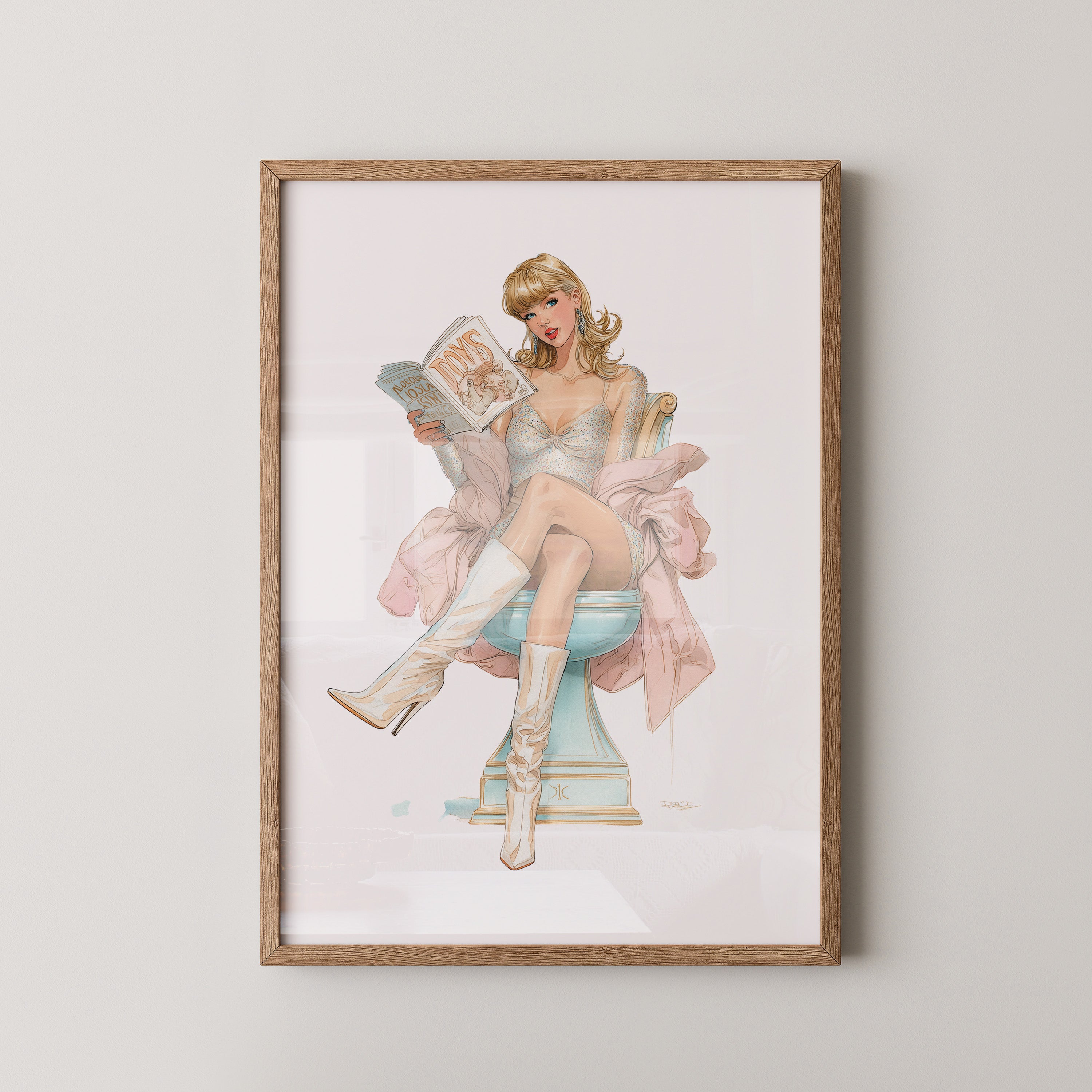 Zeitschrift Frau Retrostil