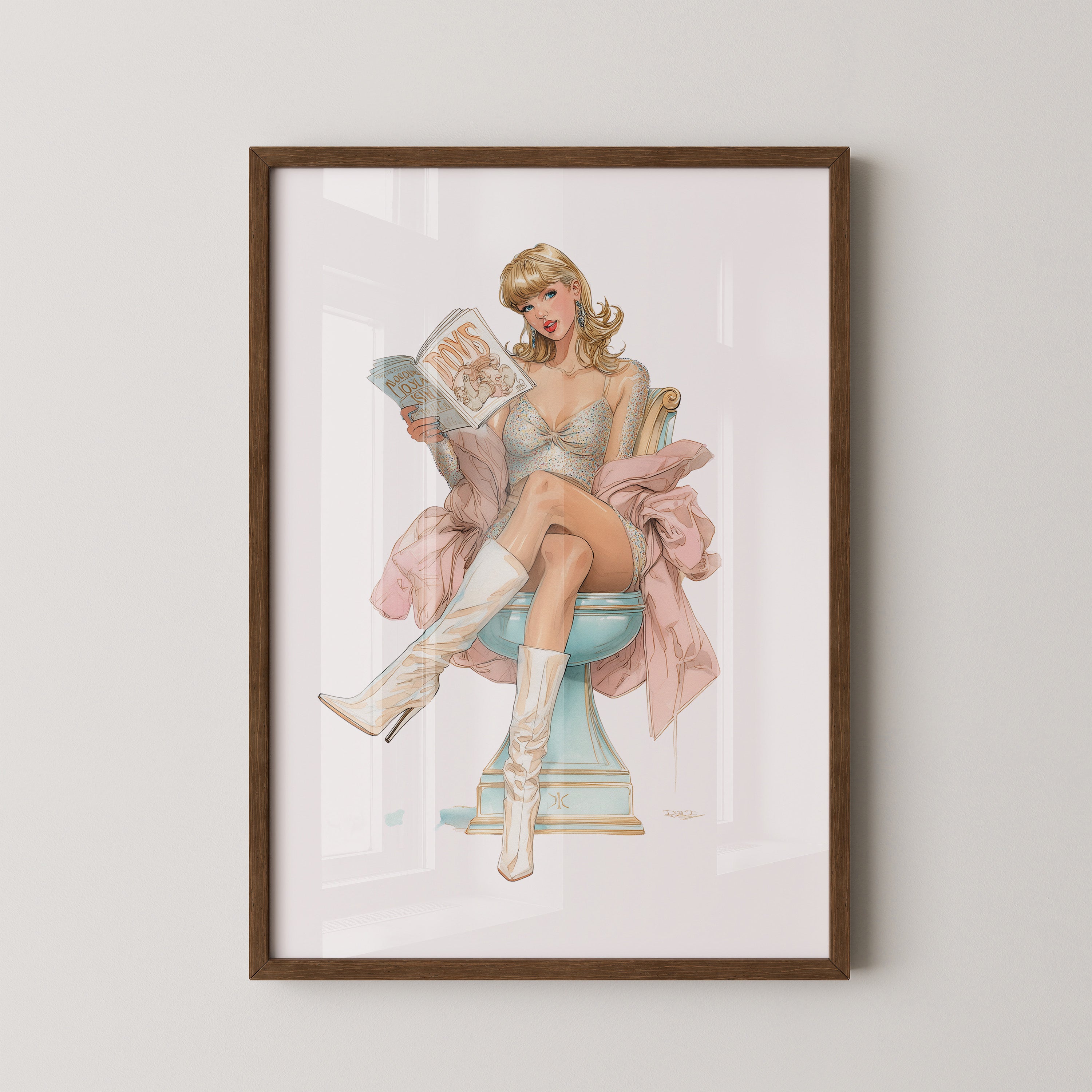 Zeitschrift Frau Retrostil