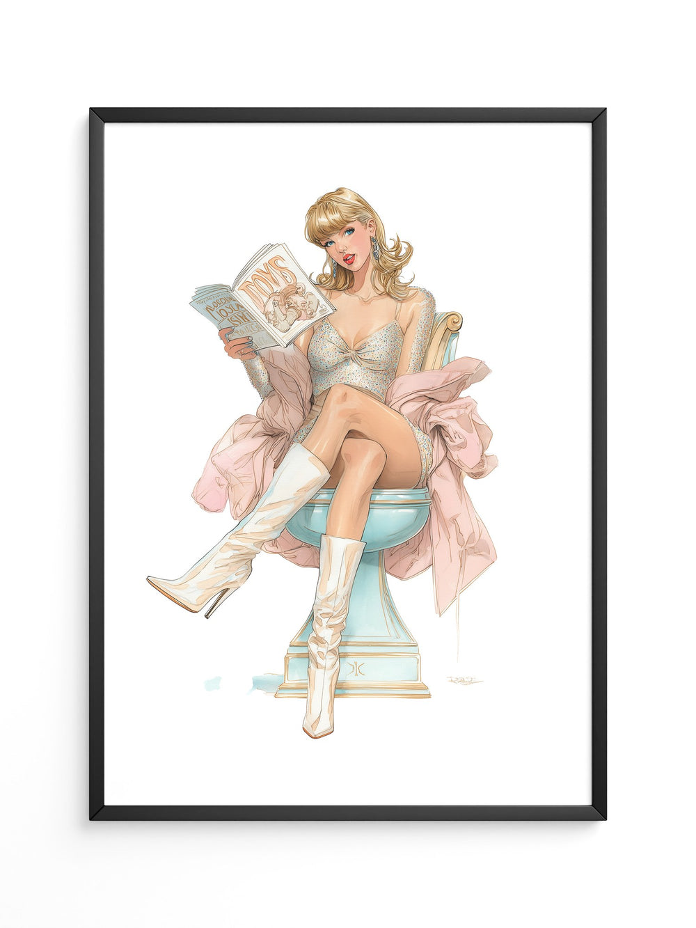 Zeitschrift Frau Retrostil